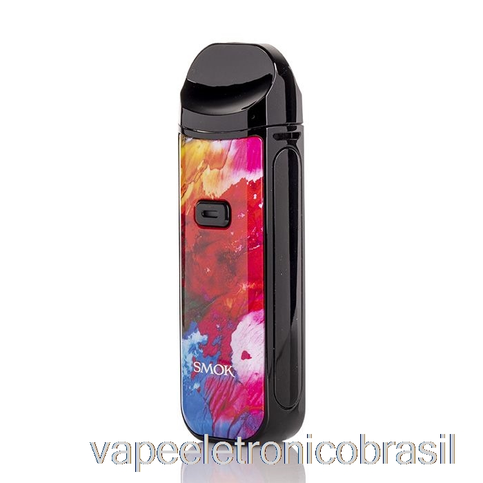 Vape Recarregável Smok Nord 2 40w Pod System 7 Cores Pintura A óleo